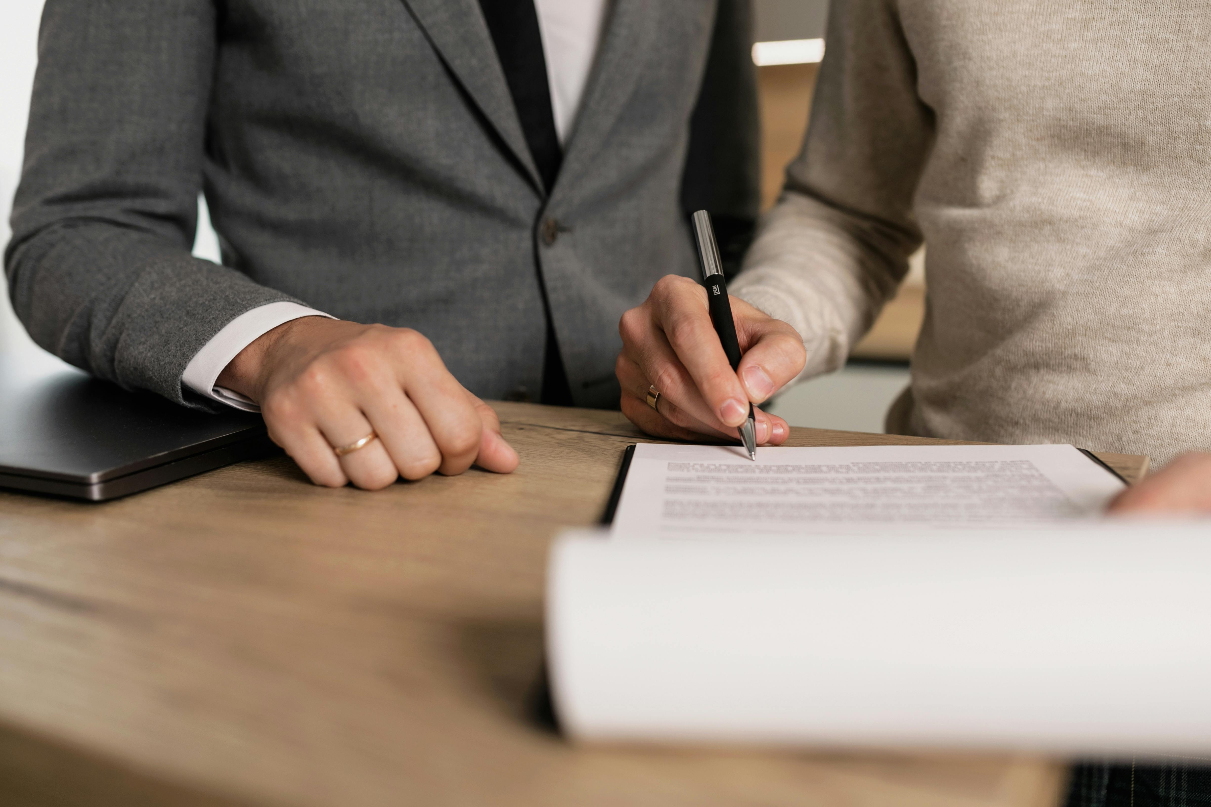 Signing Documents