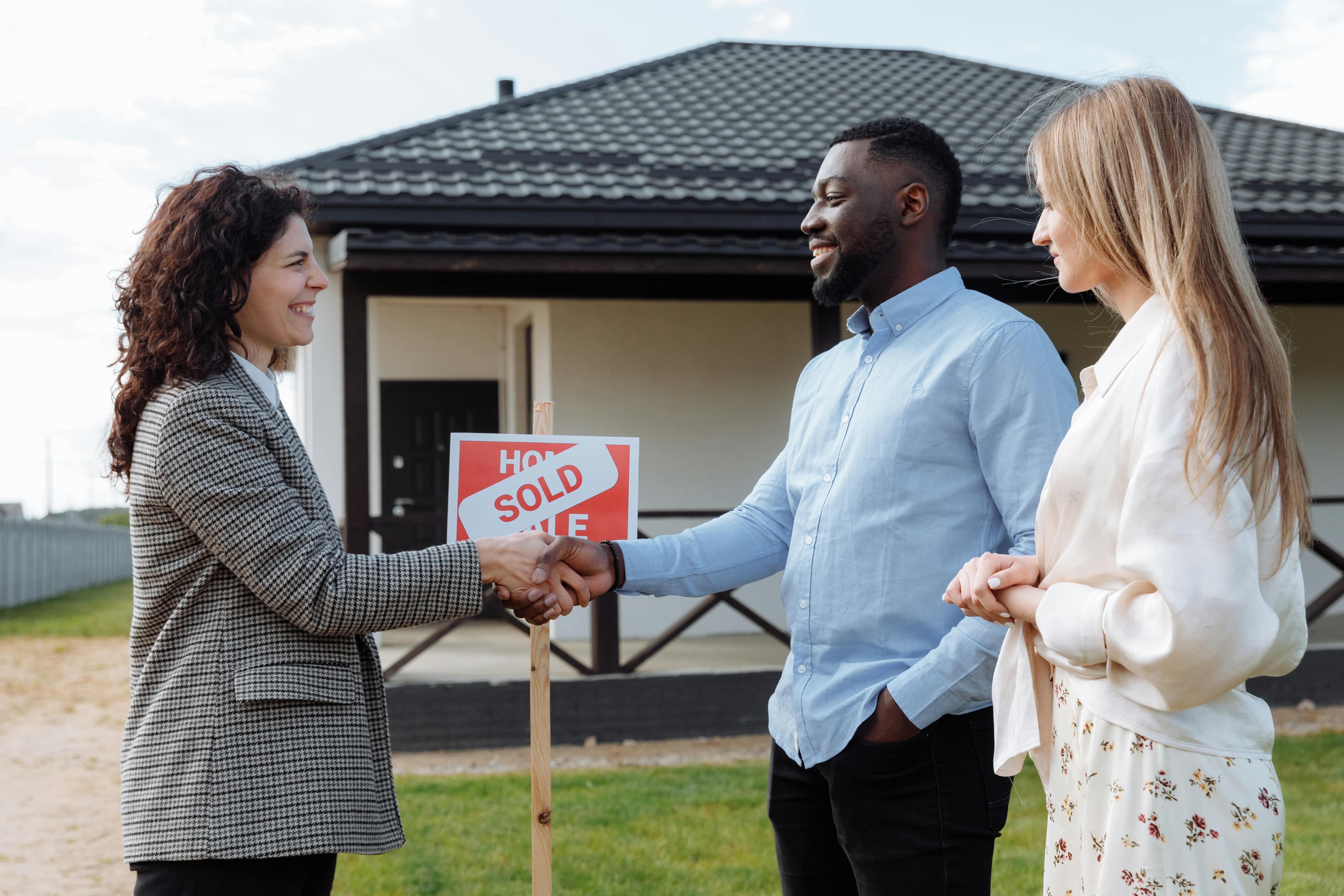 Real Estate Agent with Couple