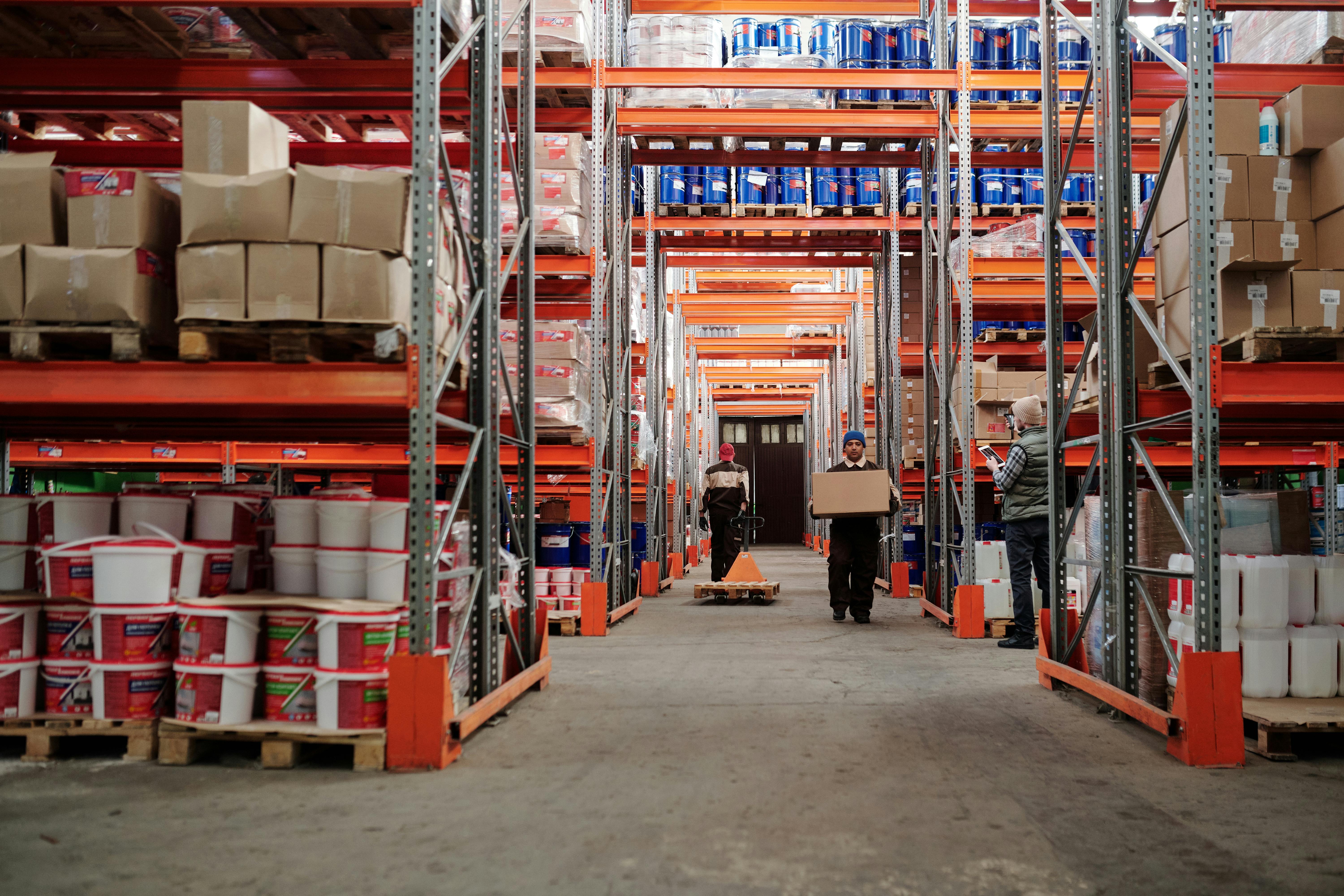 Warehouse interior